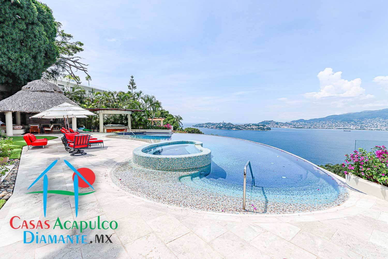 Villa Portofino - Alberca antes de Otis 2